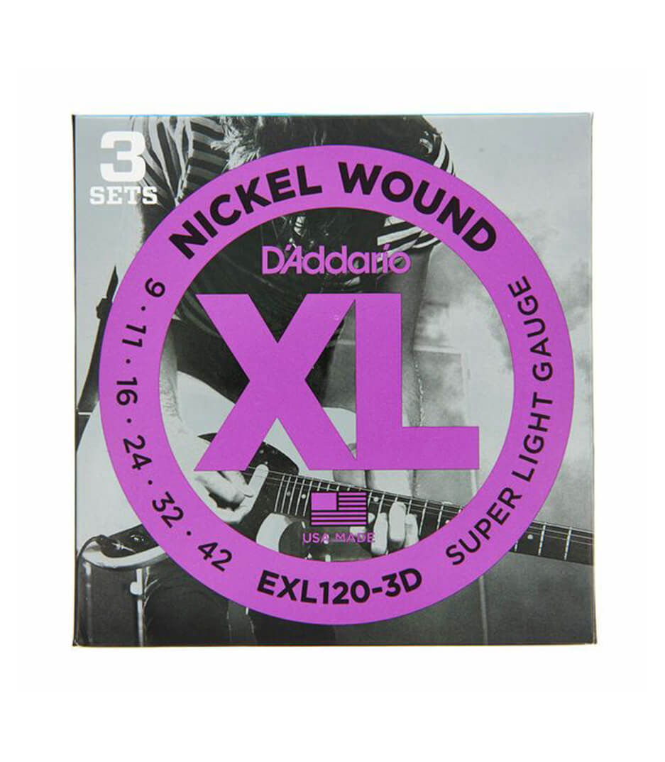 D'Addario - EXL120 3D