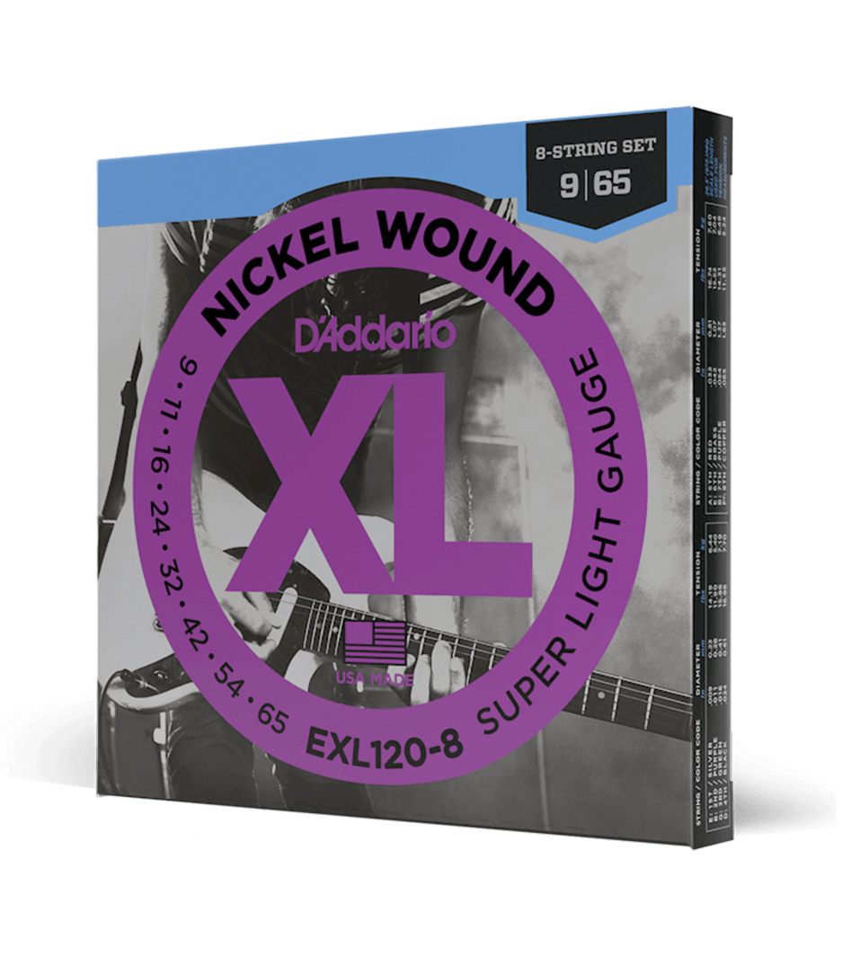 buy d'addario exl120 8