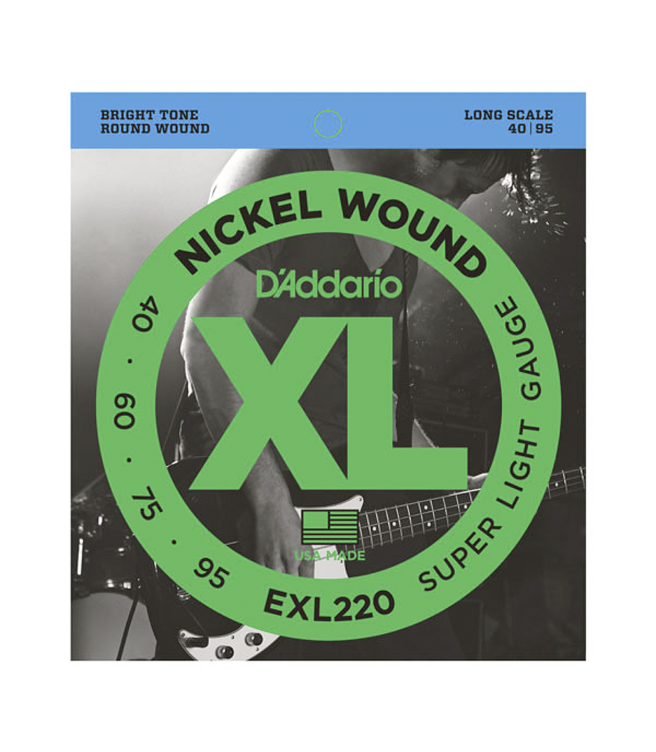 D'Addario - EXL220SET BASS XL 40 95 LONG SCALE