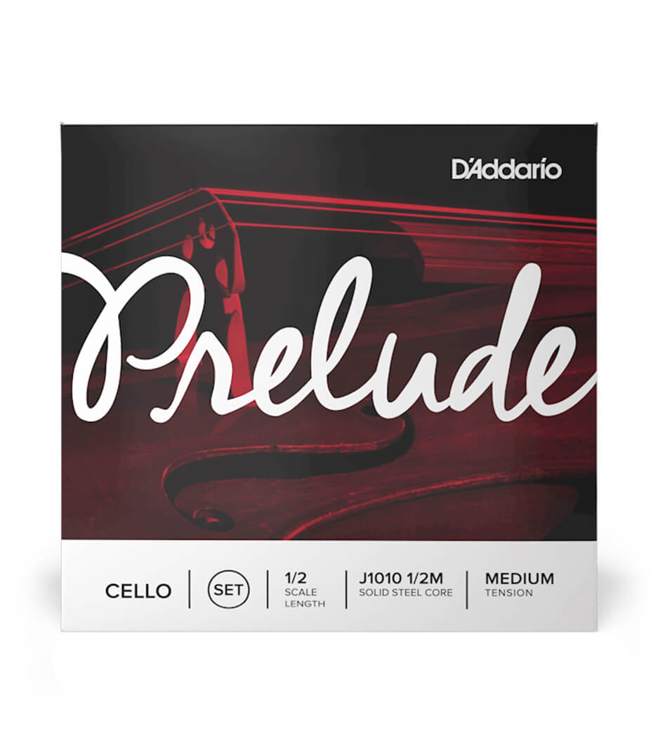 D'Addario - J1010 1 2 M PRELUDE CELLO SET 1 2 MED