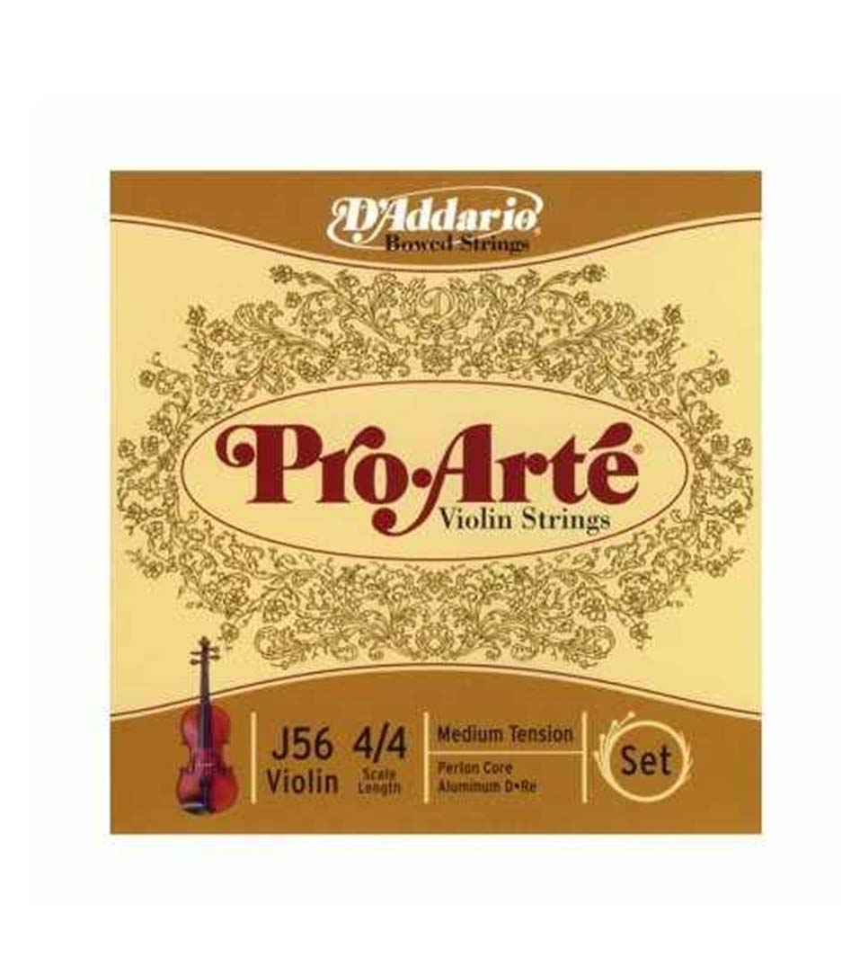 buy d'addario pro arte violin string set 4 4 scale