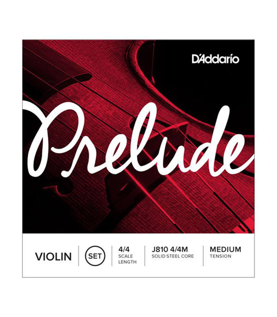 buy d'addario prelude violin string set 4 4 scale