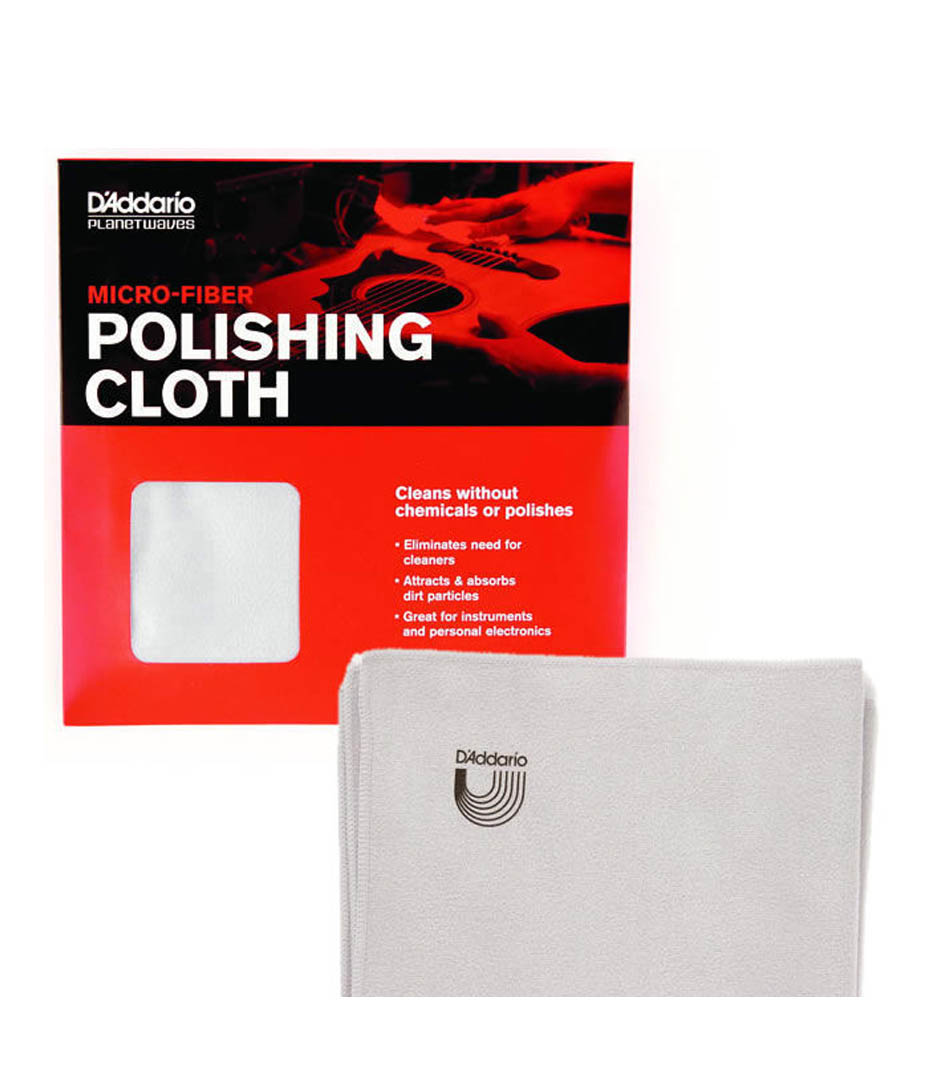 buy d'addario micro fiber polish cloth