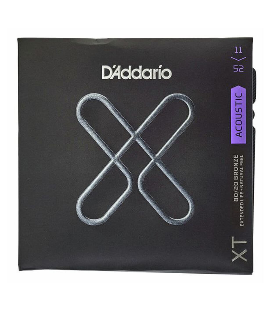 D'Addario - XTABR1152 Accoustic set XT 80 20 CST Light