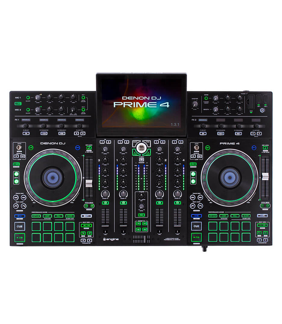 Denon DJ - Prime 4 4 Deck Standalone DJ System