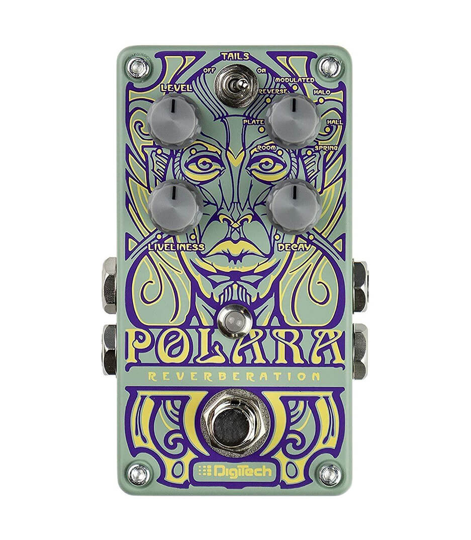 Digitech - POLARA Reverb Pedal fet. Lexicon reverbs and Halo