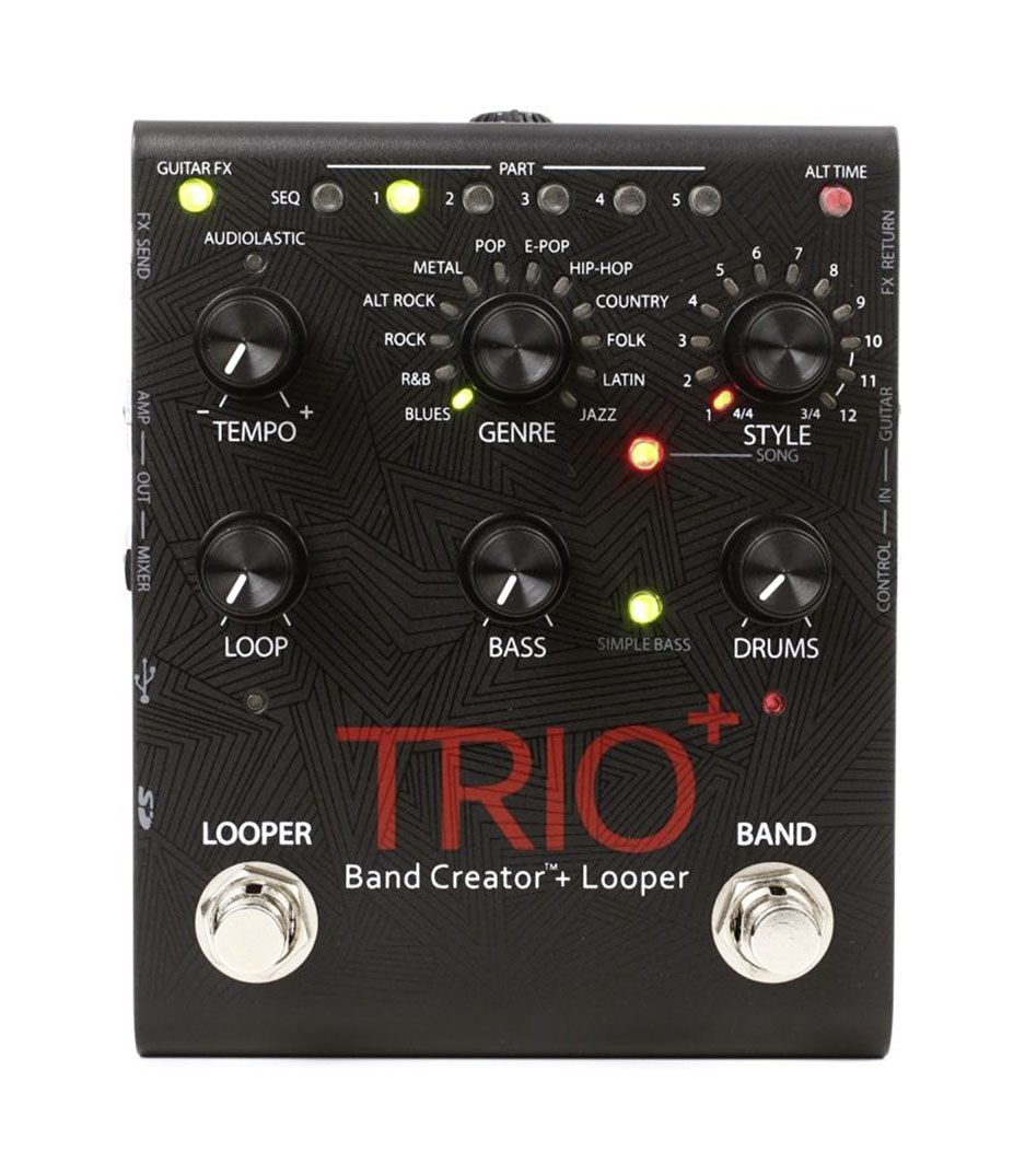 buy digitech trioplus v 04 digitech band creator pedal with loo