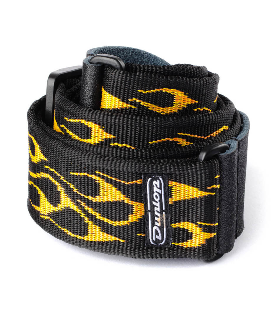 buy dunlop d38 11oy strap flambe or ye ea