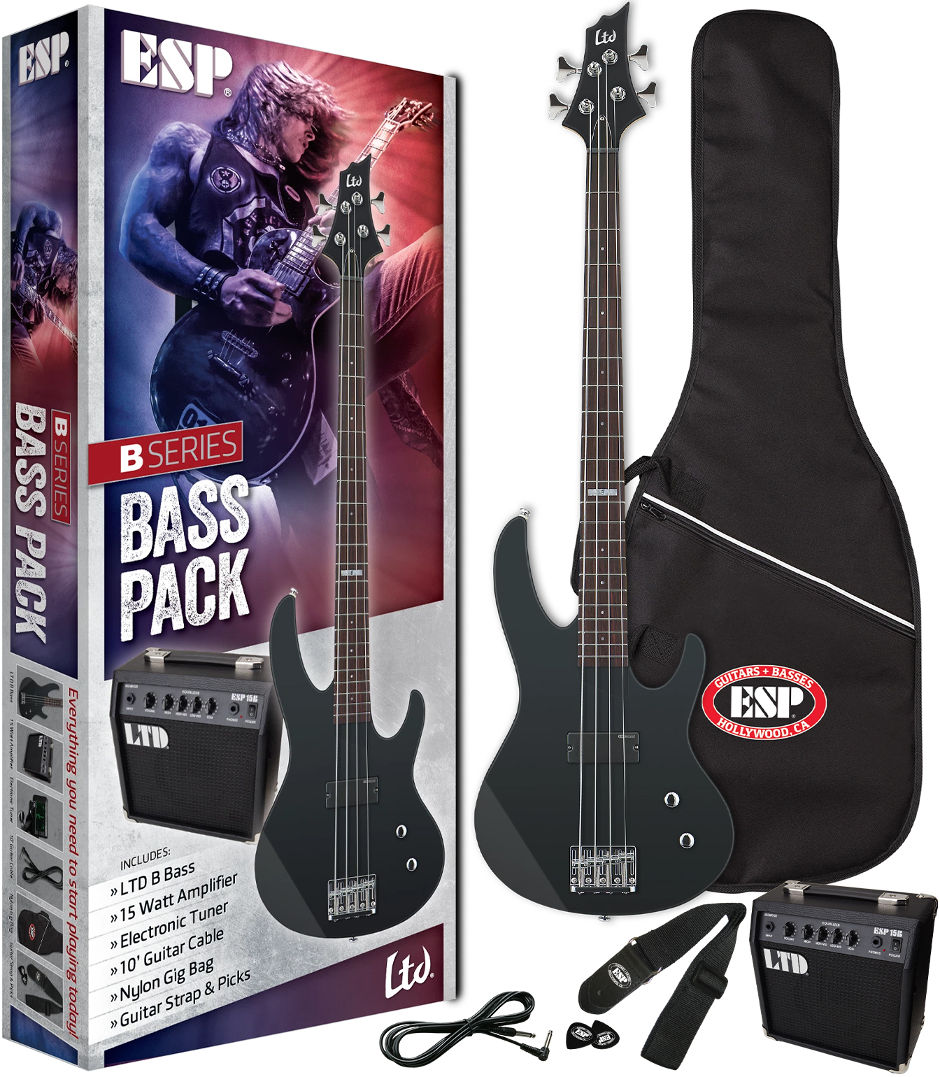 LBPACKBLKS LTD B BASS PACK BLKS - LBPACKBLKS - Melody House Dubai, UAE