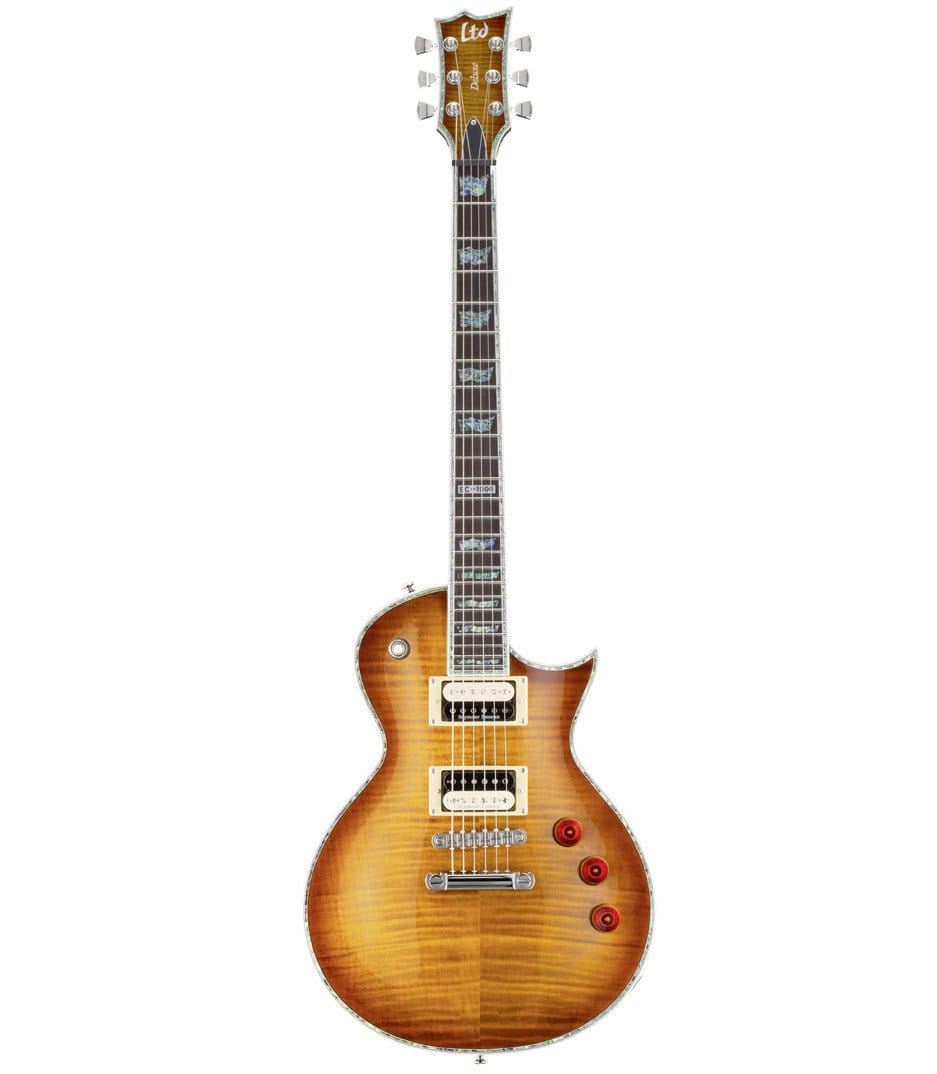 buy esp ltd eclipse 1000 series amber sunburst finish