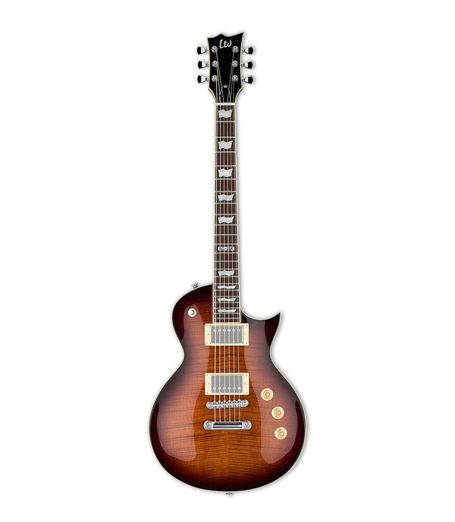 buy esp ltd eclipse256 series dark brown sunburst finish