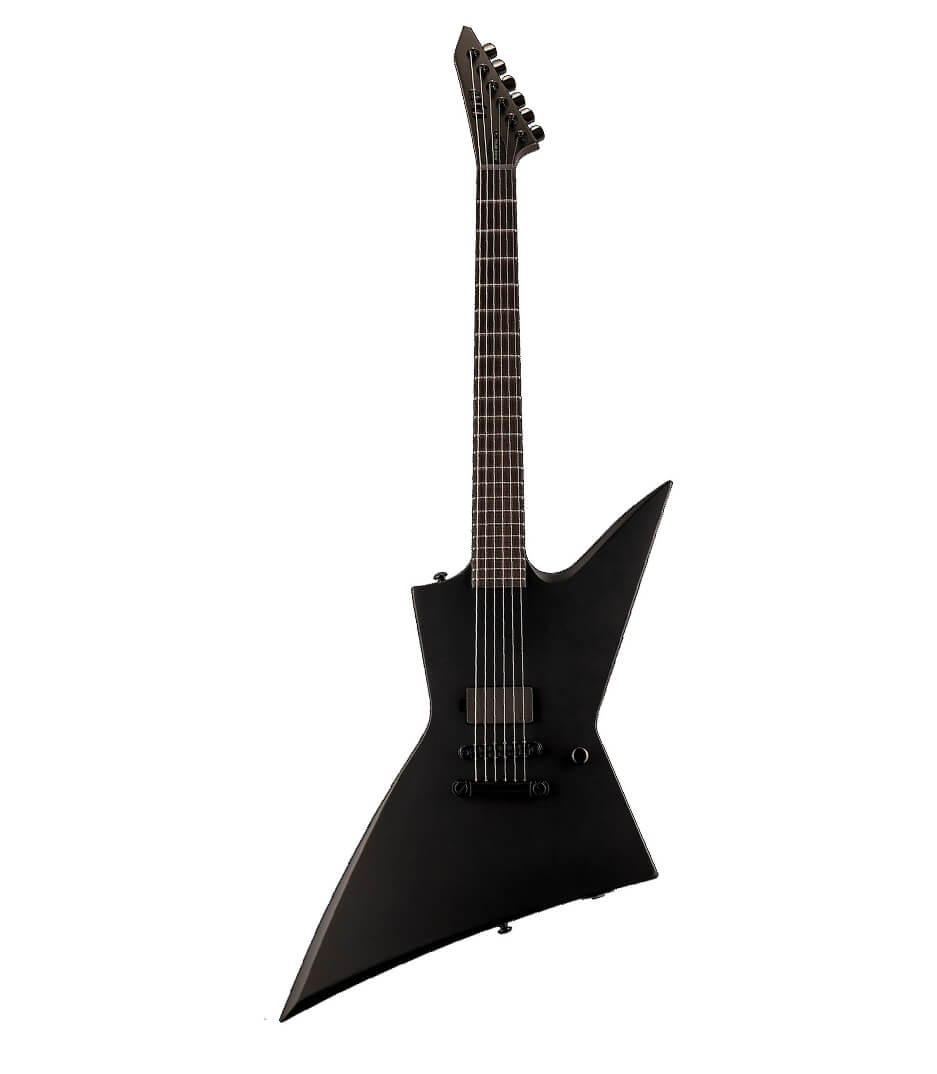 ESP - LEXBKMBLKS EX Black Metal Black Satin Finish