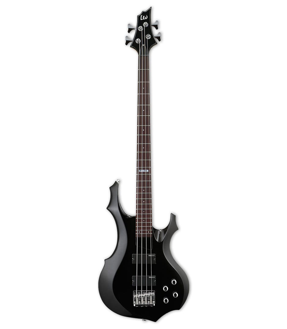 buy esp ltd f104 series 4 string sharped edge bass black