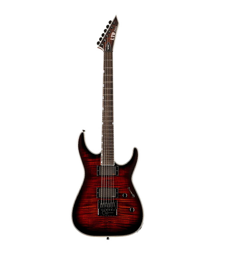 buy esp lmh1000etfmdbsb ltd mh 1000 evertune guitar flamed