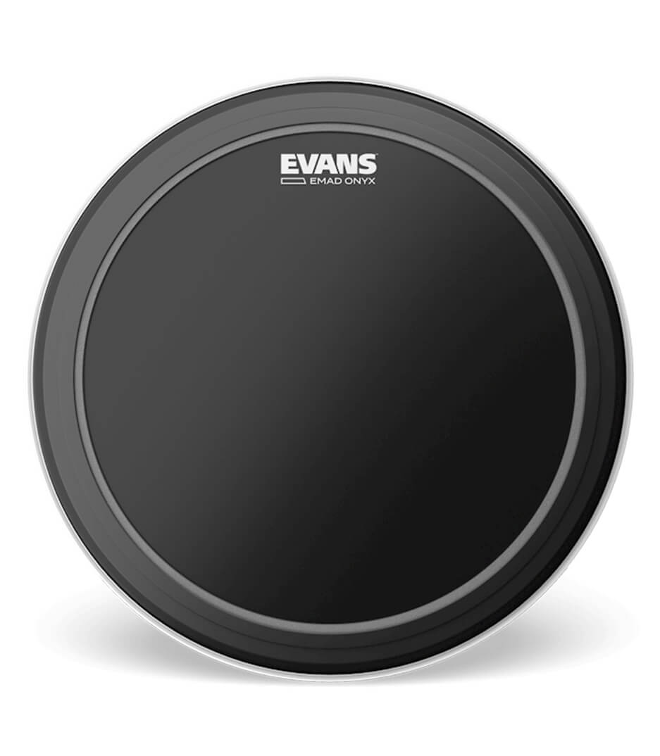 buy evans bd22emadonx bass drumhead emad onyx batter 1 play