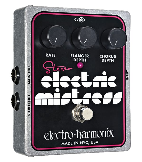 buy electroharmonix stereo electric mistress flanger chorus pedal