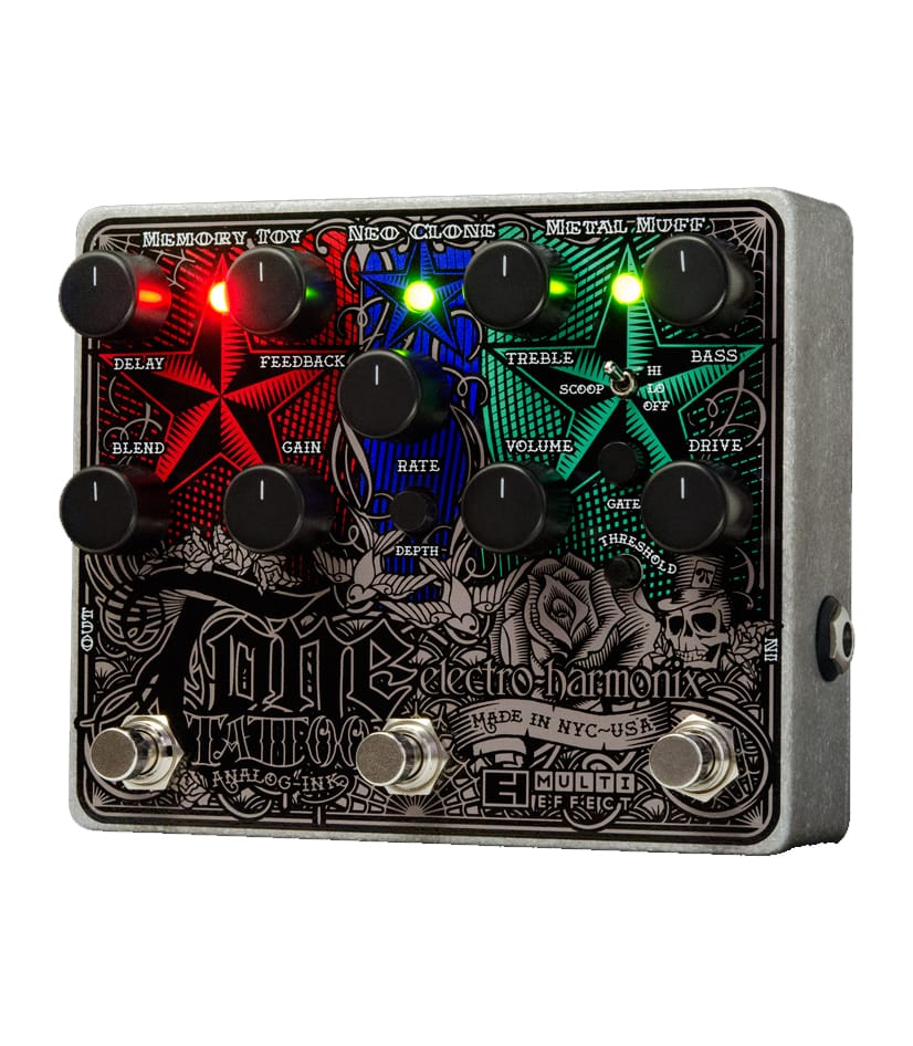 buy electroharmonix tone tattoo analog multi effects pedal