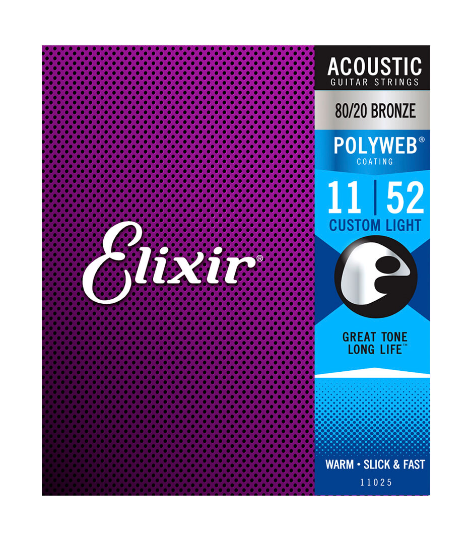 Elixir - Acoustic PW Cust Lt 011 Stings Set