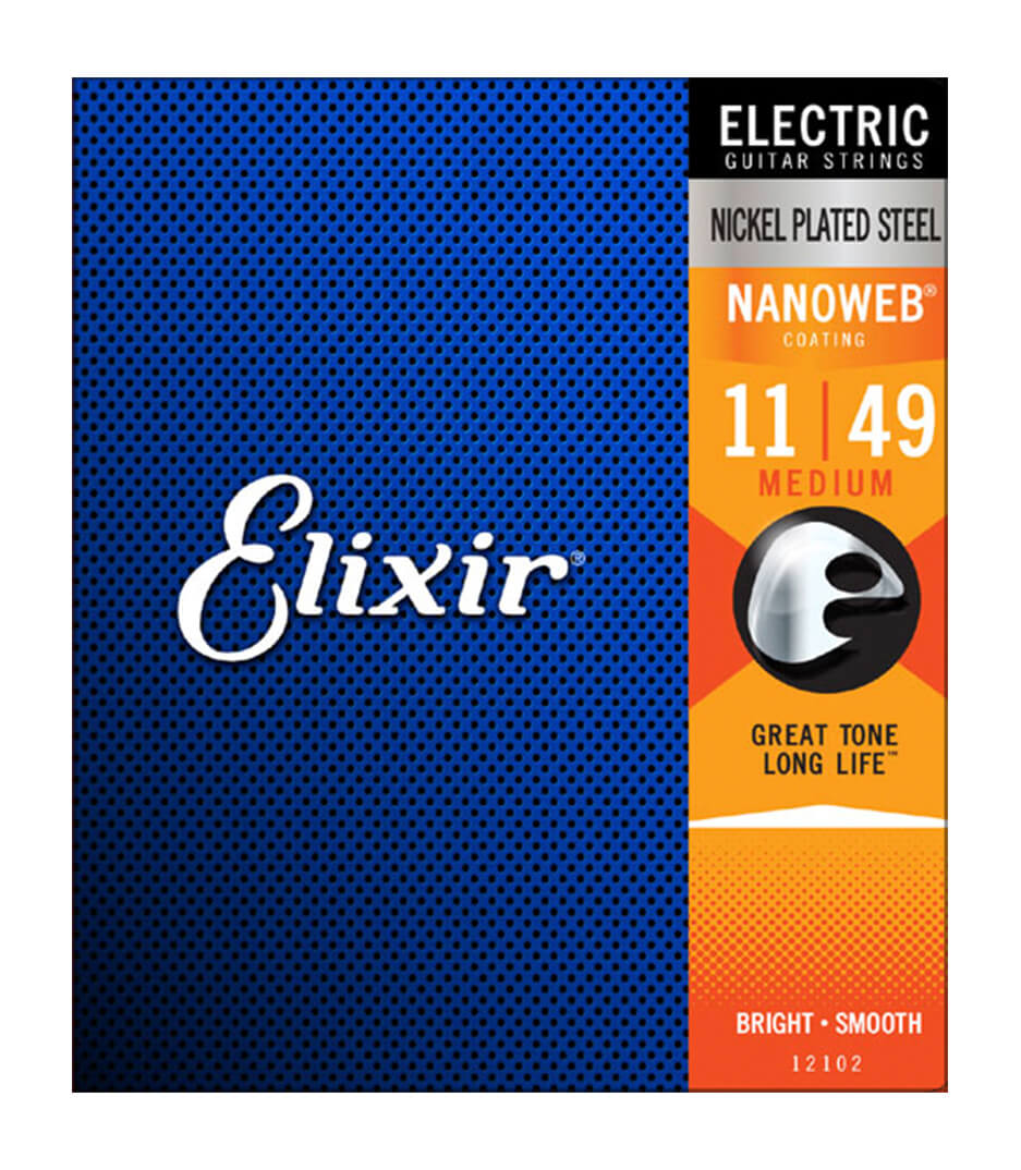 Elixir - 12102 Electric Nano 011 Stings Set