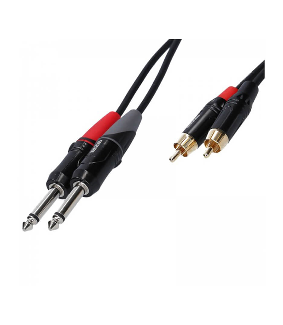 EC A3 CLMPLM 3 3 m RCA Jack Adapter cable stereo - EC-A3-CLMPLM-3 - Melody House Dubai, UAE