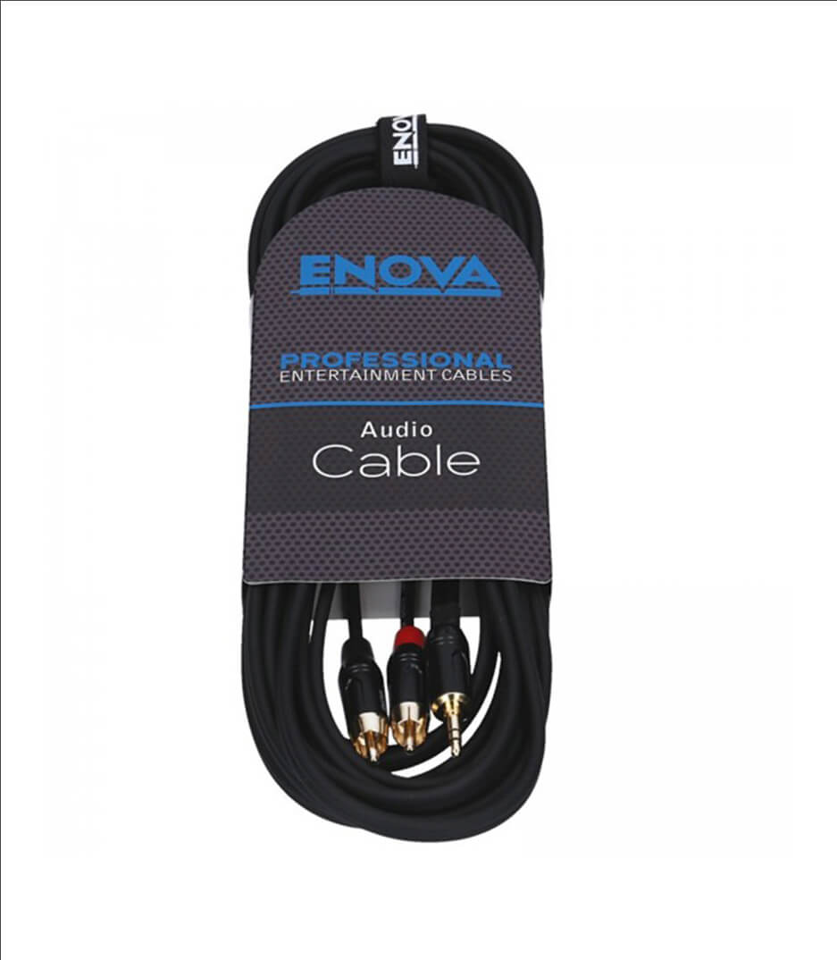 Enova - EC A3 PSMCLM 3 3 m 3.5 mm jac k RCA male adapter c