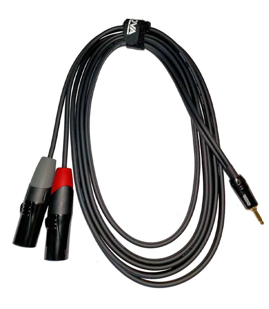 EC A3 PSMXLM 2 2 meter Jack 3.5mm 3pole  XLR male - EC-A3-PSMXLM-2 - Melody House Dubai, UAE