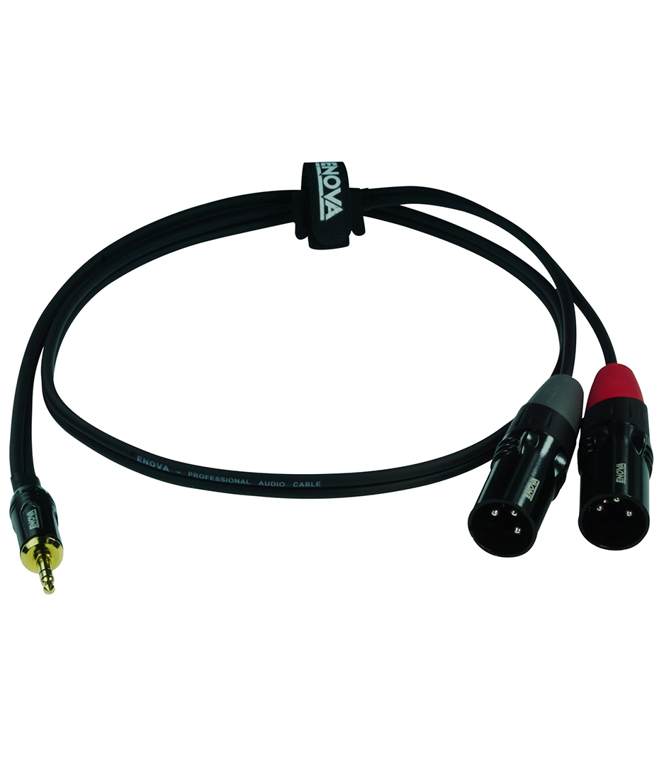 EC A3 PSMXLM 1 1 meter Jack 3.5mm 3pole  XLR male - EC-A3-PSMXLM-1 - Melody House Dubai, UAE