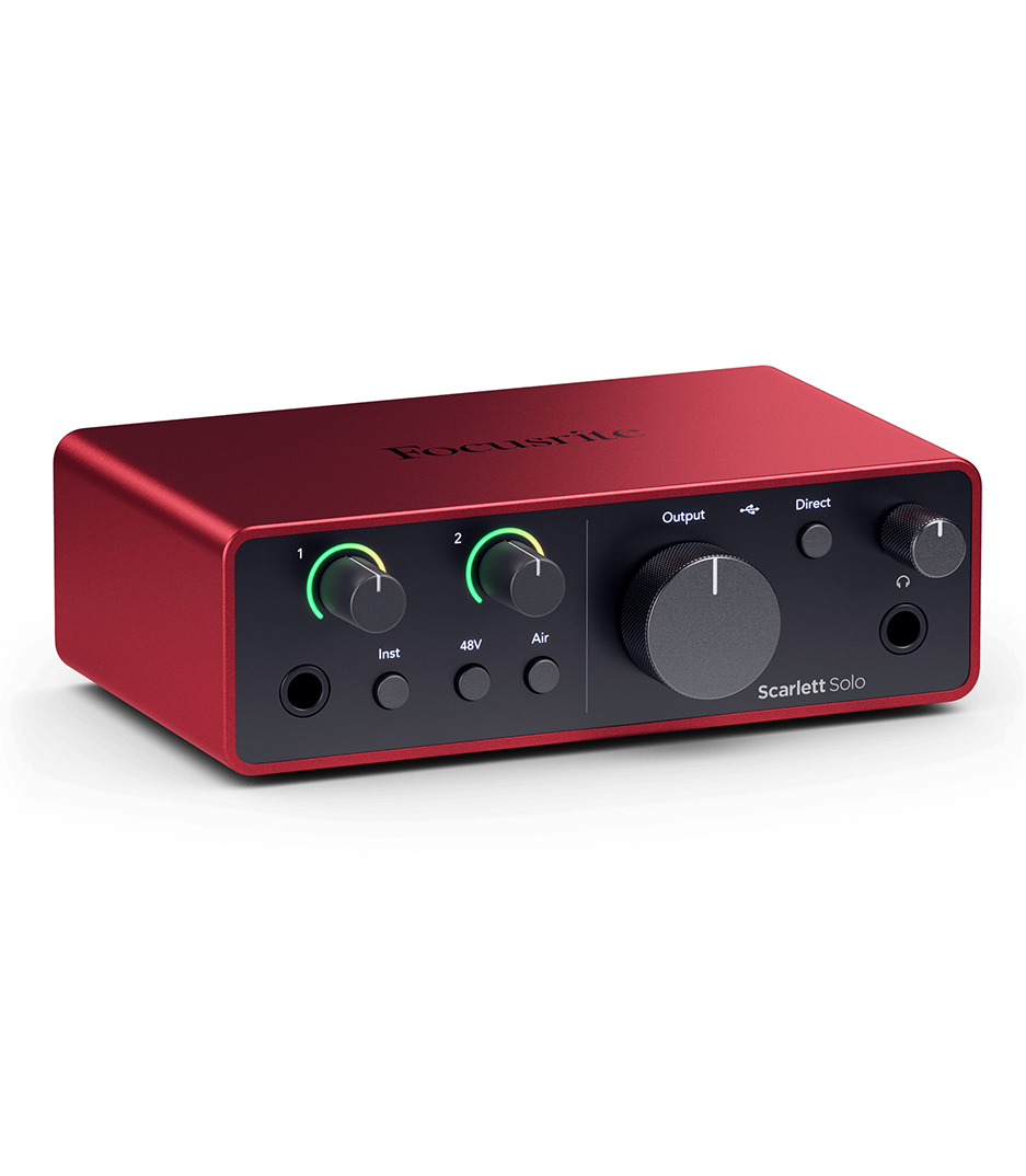 Focusrite - Scarlett Solo 4th Gen - Melody House Musical Instruments