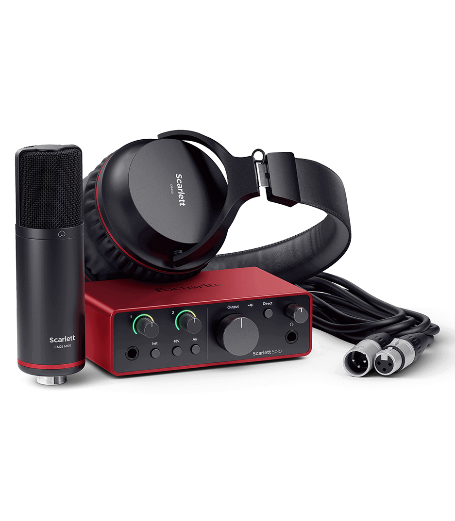 Focusrite - Scarlett Solo Studio 4th Gen