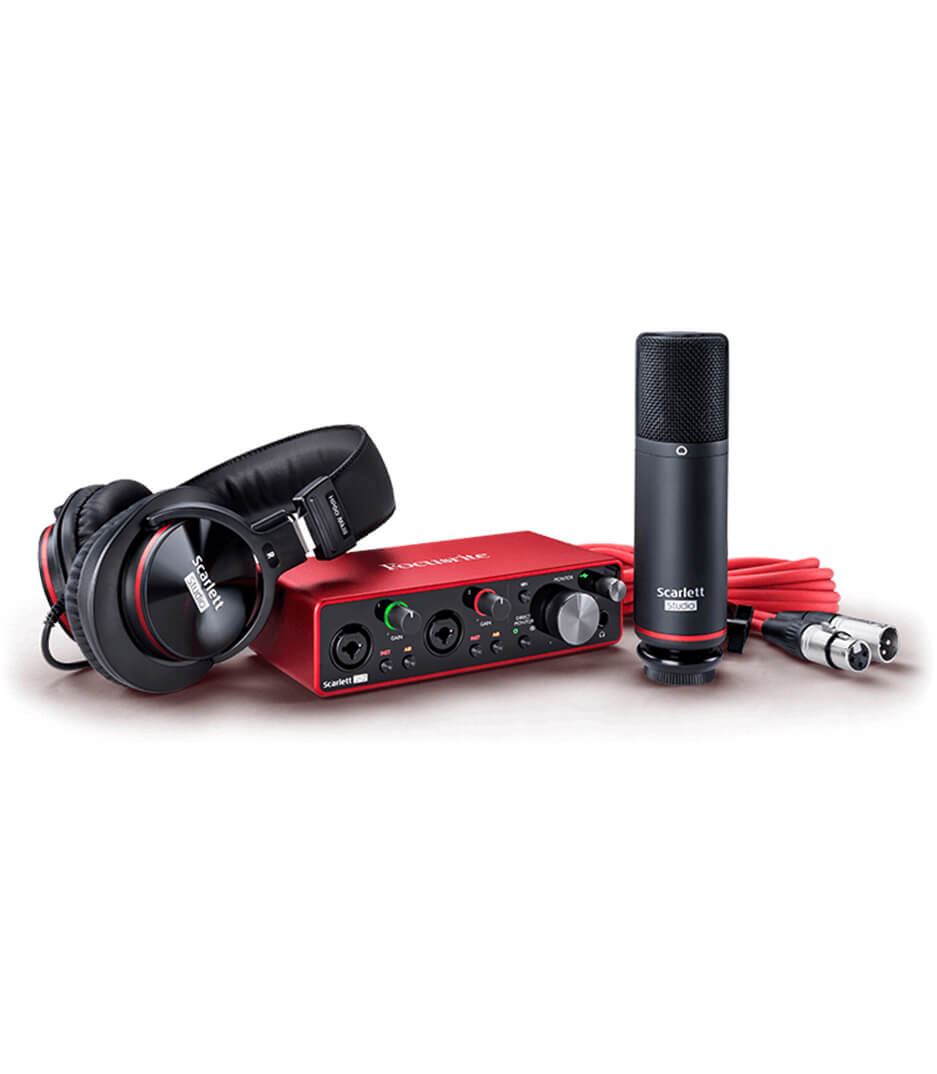 Focusrite - Scarlett 2i2 Studio 3rd Gen USB Audio Interface