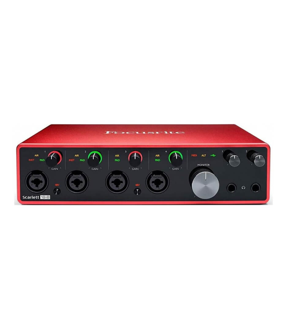 buy focusrite scarlett 18i8 3rd gen 18 in 8 out usb audio interf