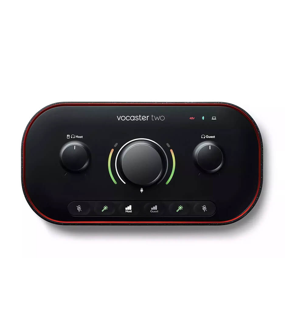 buy focusrite vocaster two podcast interface with 2 mic input tr