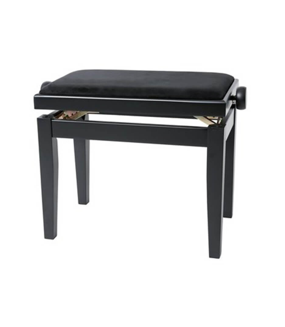 buy gewa piano bench deluxe black matt