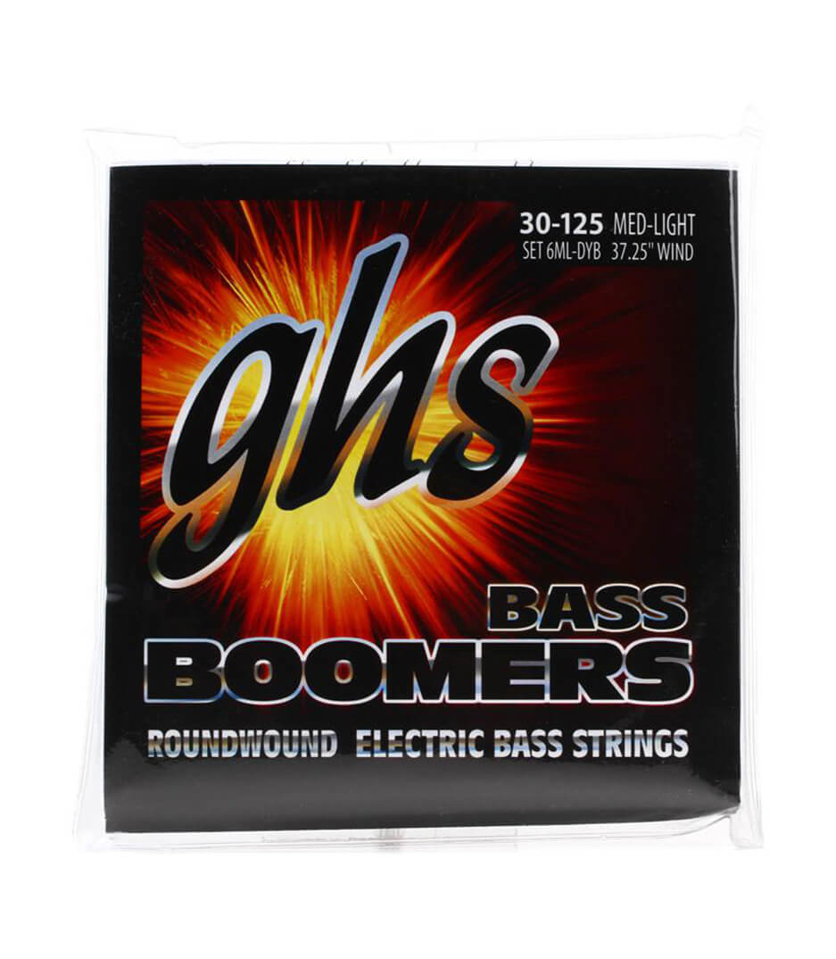 GHS - 6ML DYB BASS 6 STR BOOM MEDIUM LIGHT