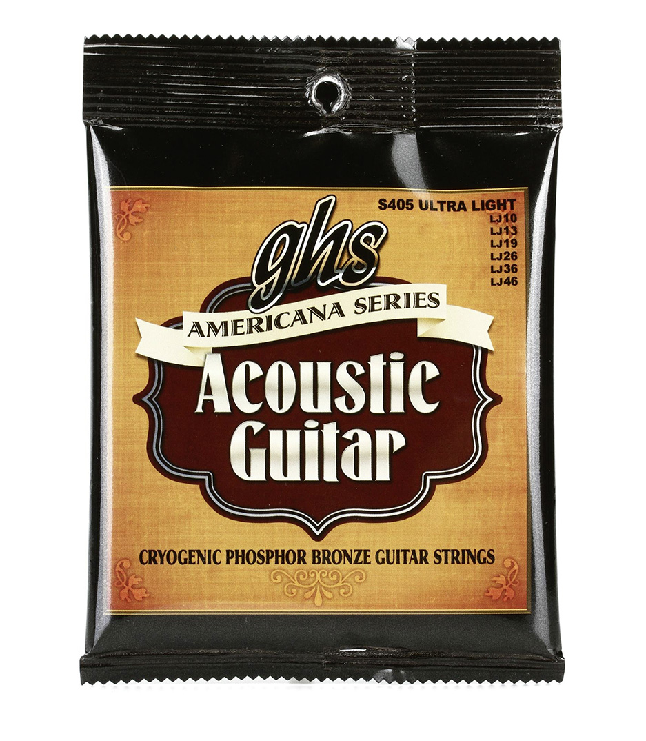 GHS - S405 Acoustic Guitar String Americana Series Phosp