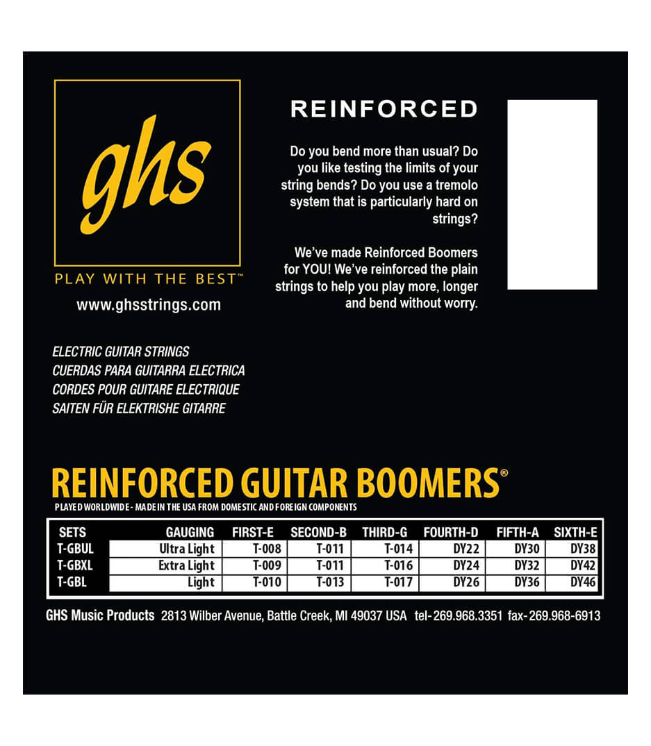 GHS - T-GBL - Melody House Musical Instruments