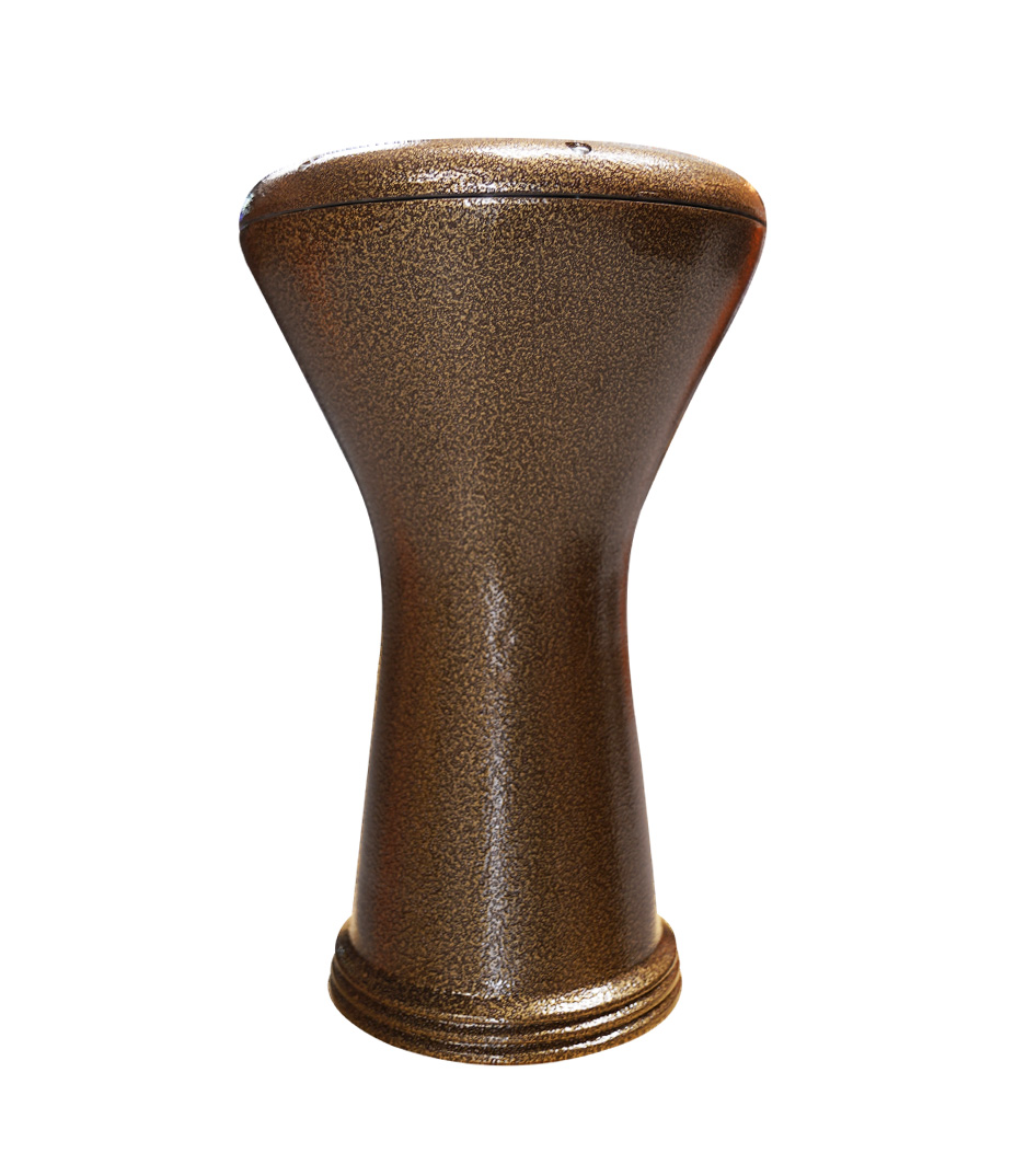 buy gawharetelfan dr 102g darbuka 22cm gold