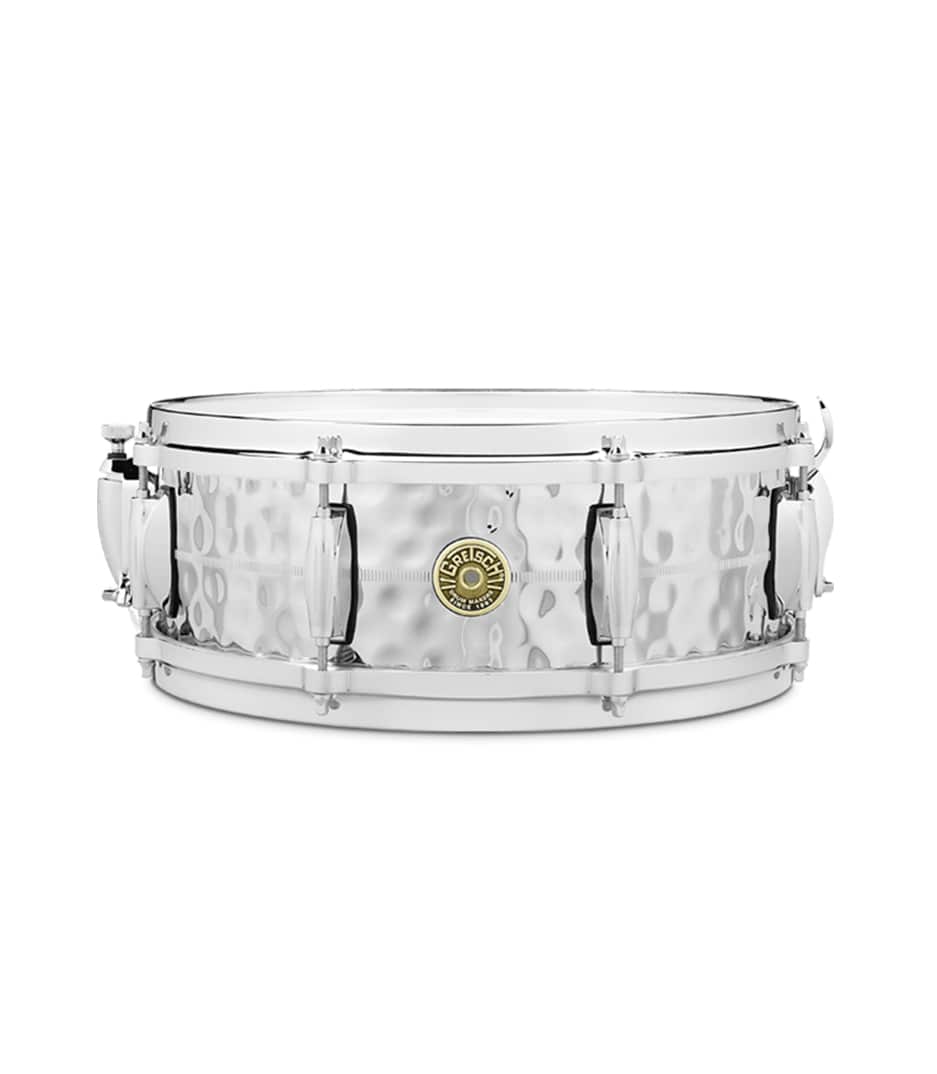 buy gretsch g4160hb 5x14 hammered chrome over brass