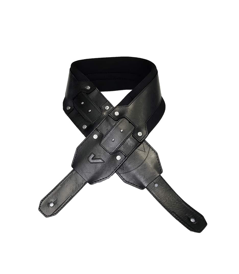 Gruv - ELFSN1 BLK Neoprene Guitar Strap