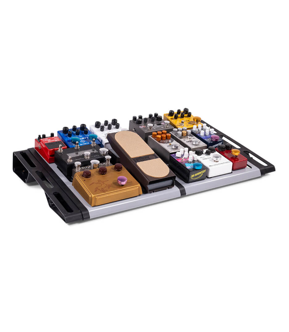 LYNK DUO GRY LYNK Duo Pedalboard Slate Gray  Black - LYNK-DUO-GRY - Melody House Dubai, UAE