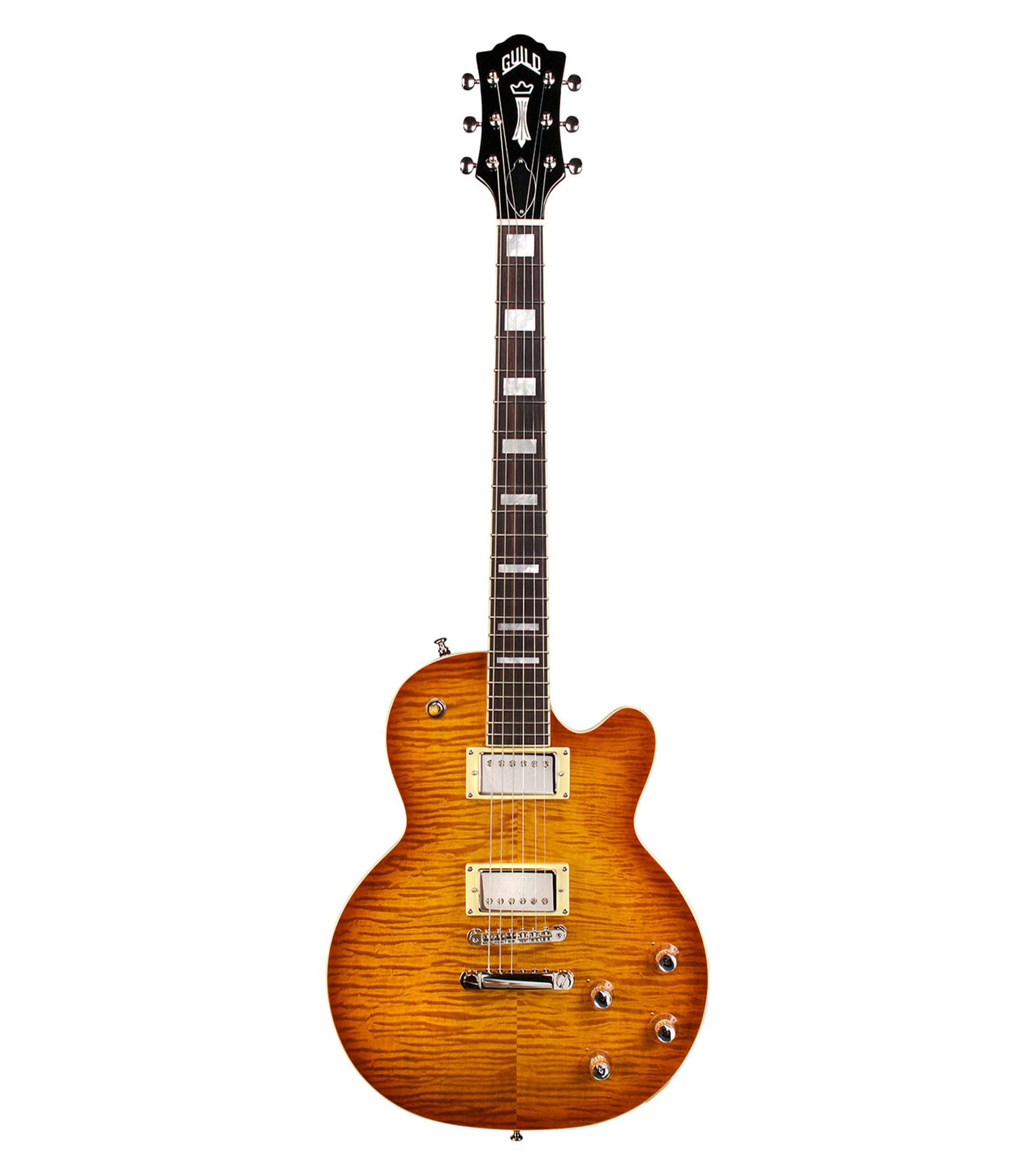 buy guild bluesbird guitar iced tea burst finish