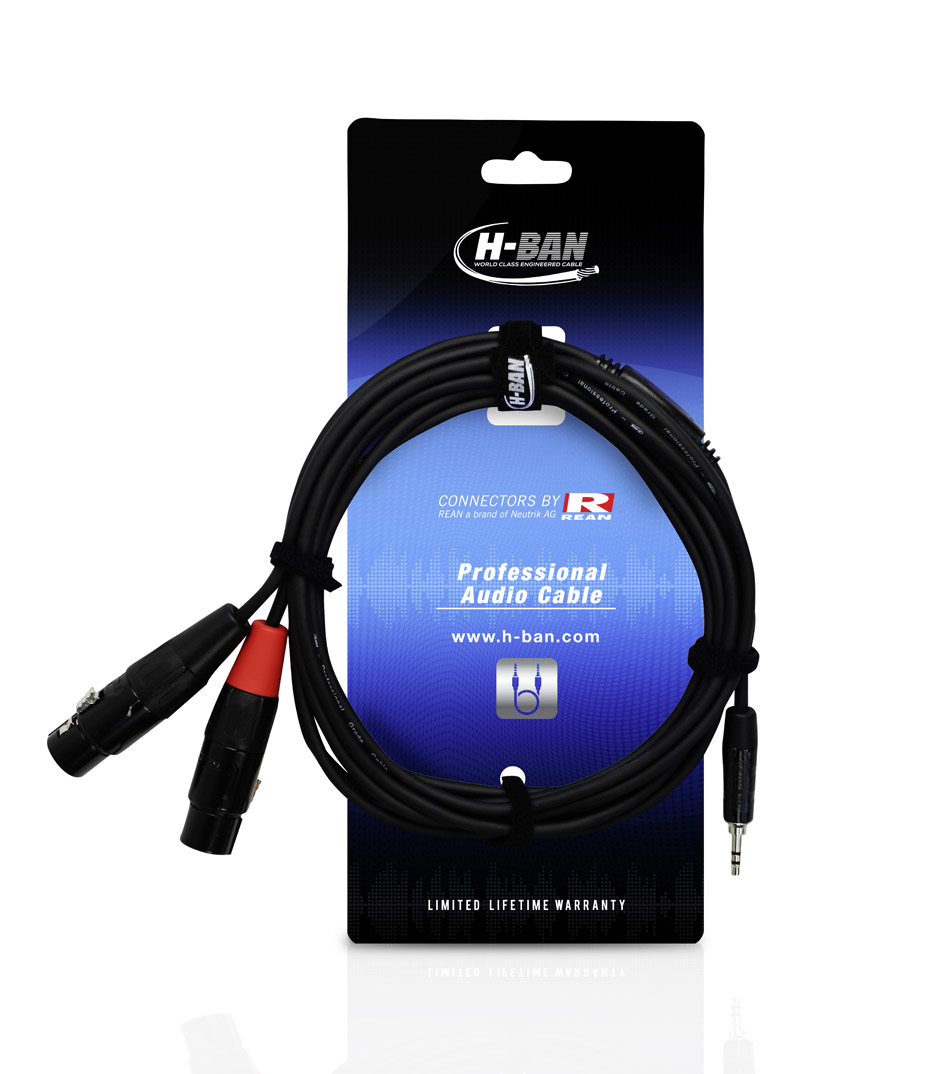buy hban 3.5mm 2xxlrf 3m
