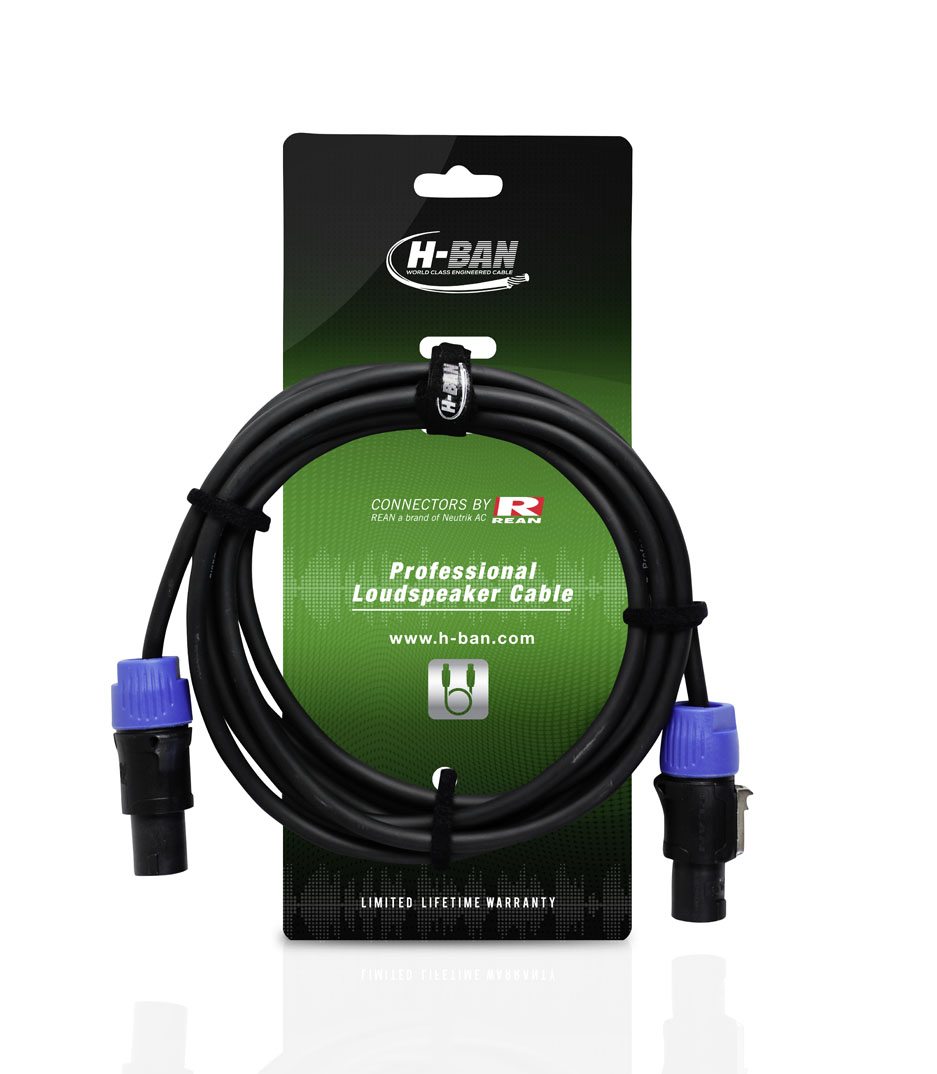 buy hban speaker connector 4 pole latch lock 2x1.5 3m