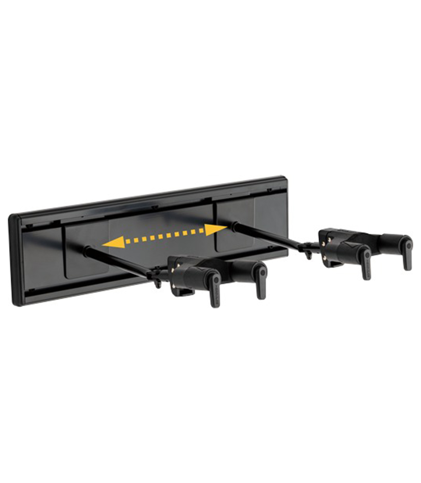 GSP402SB 2 Guitar Wall Rack - GSP402SB - Melody House Dubai, UAE
