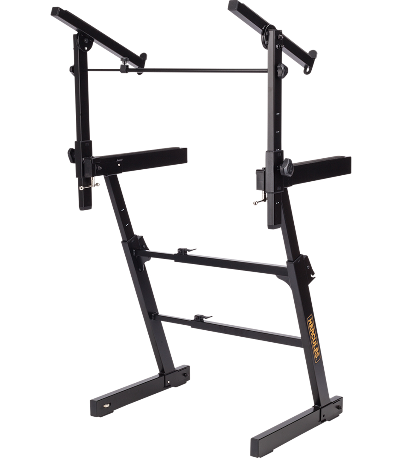 Hercules EZ LOK dual tier keyboard stand - KS410B - Melody House Dubai, UAE