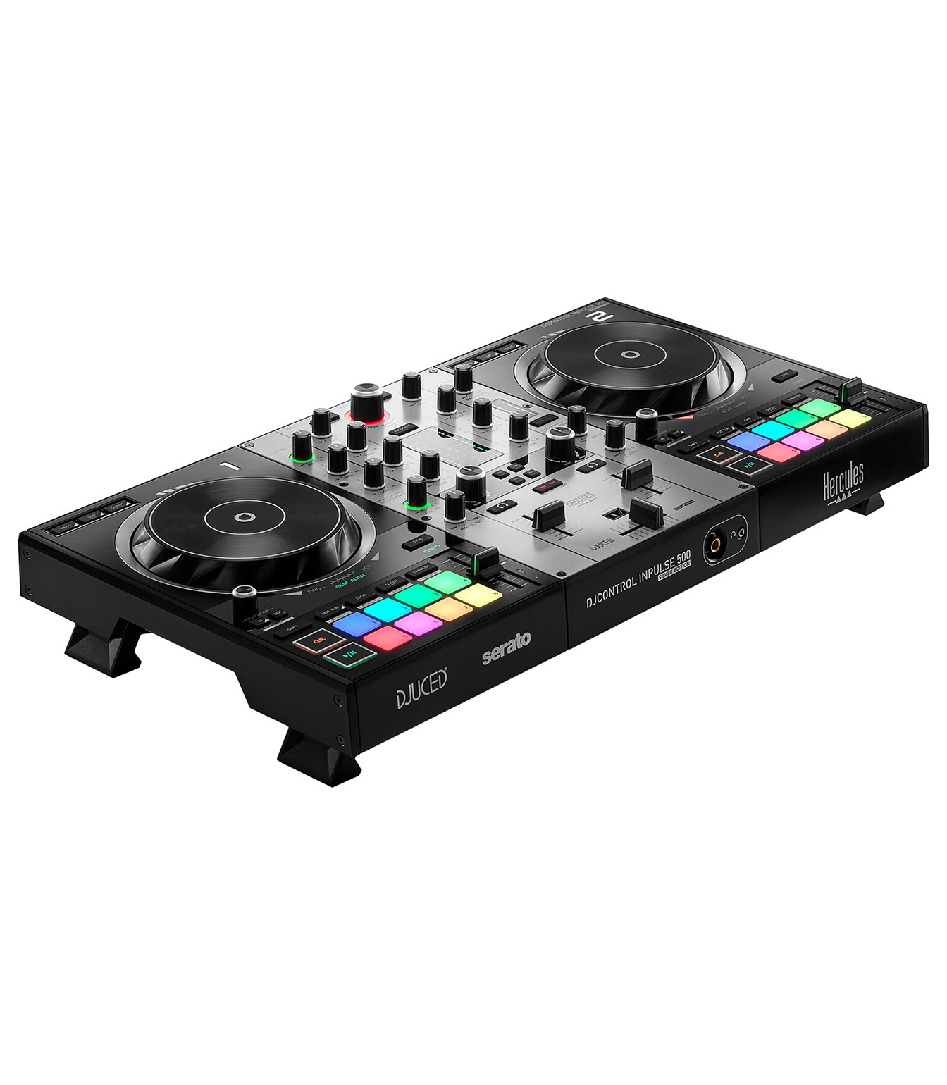 INPULSE500 SL LTD Inpulse 500 DJ Controller Silver - INPULSE500-SL-LTD - Melody House Dubai, UAE