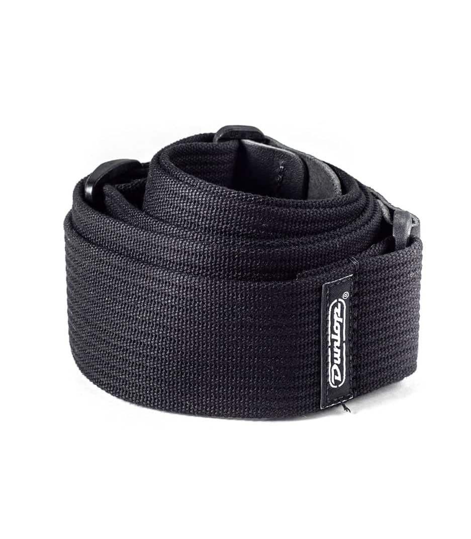 Dunlop - RIBBED COTTON STRAP BLACK