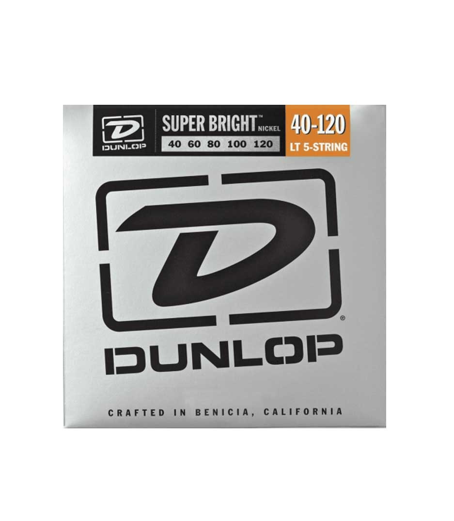 buy dunlop dbsbn40120 bass nkl sb lt 5 st