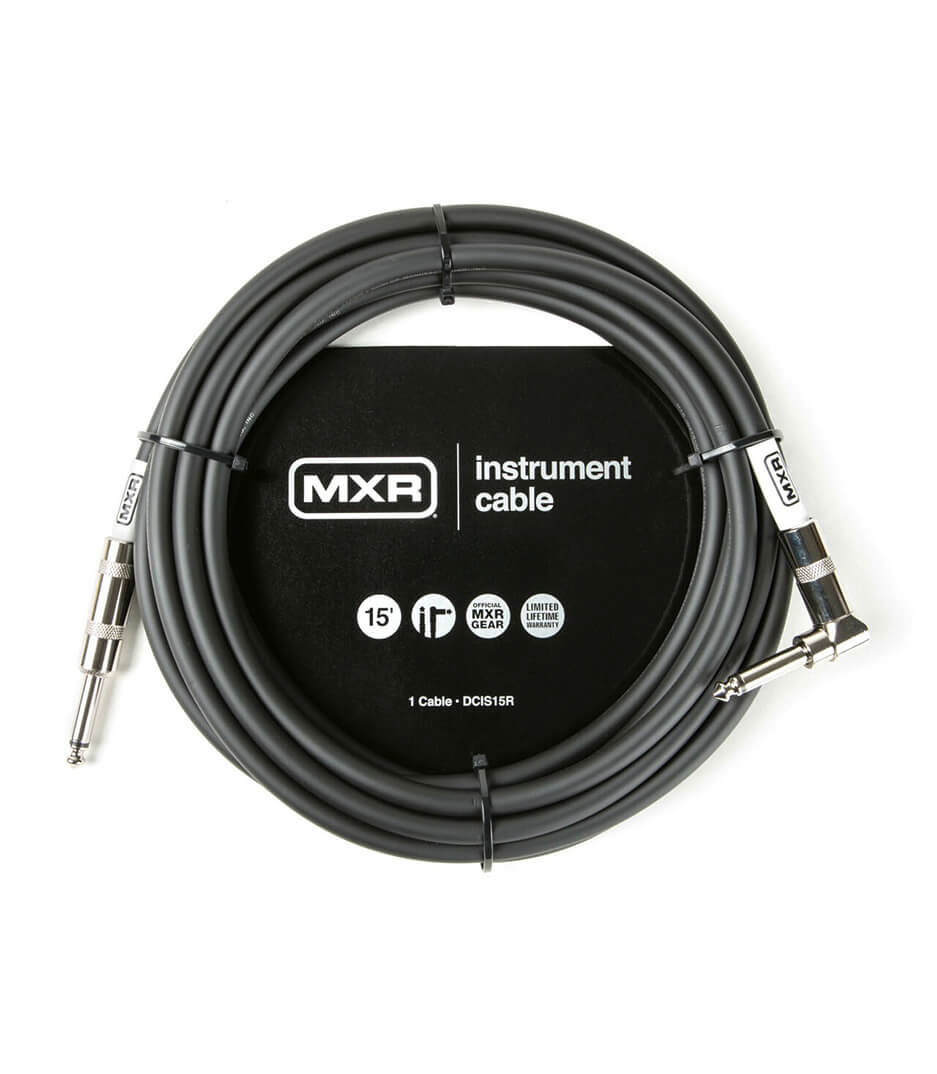 buy dunlop dcis15r mxr inst cable 15ftrt angle