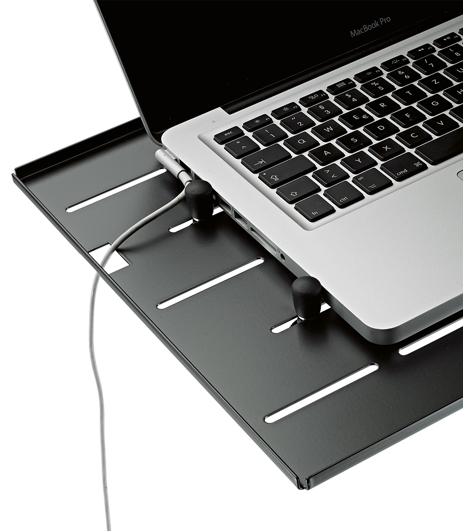 12185 000 55 Laptop stand black - 12185-000-55 - Melody House Dubai, UAE